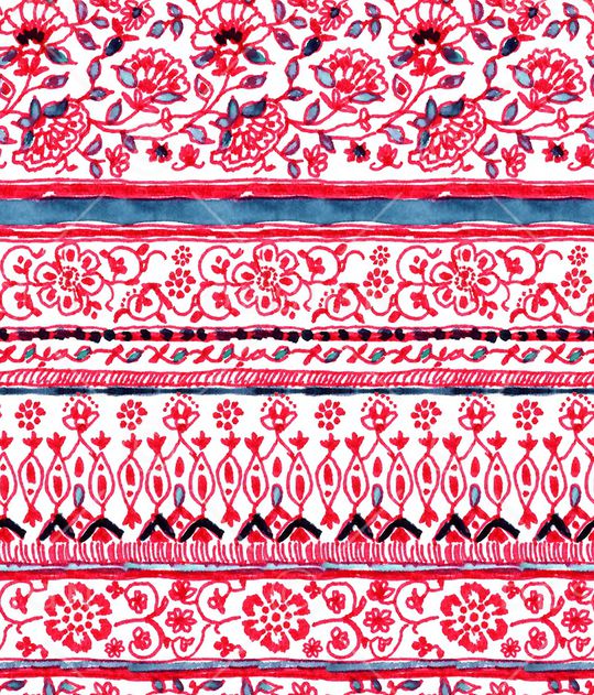 民族风印花华亿平台图片