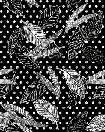 几何花卉印花华亿平台图片