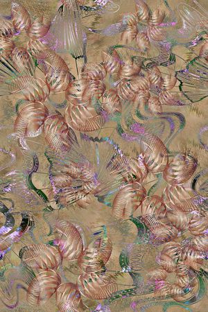 线条印花华亿平台图片