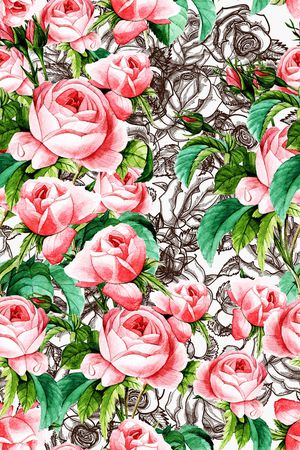 绿植树叶印花华亿平台图片