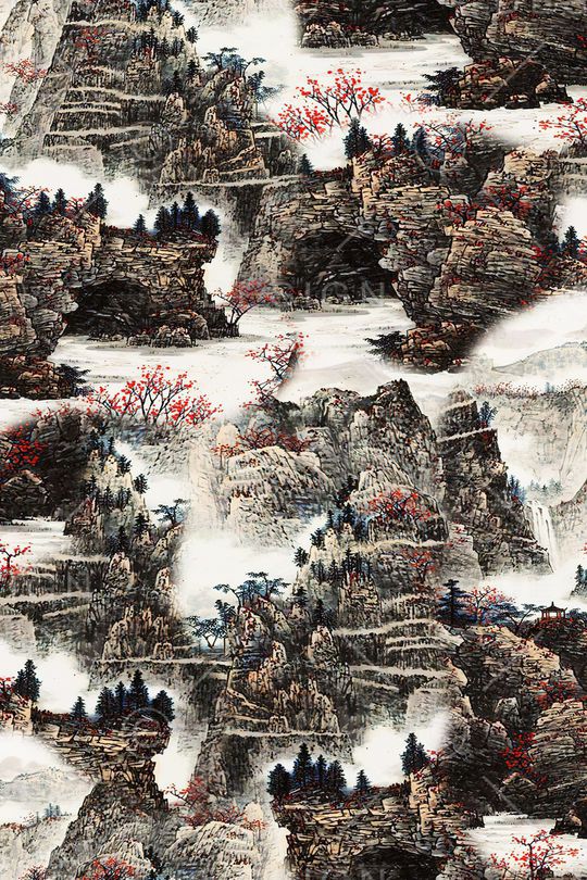 香云纱印花华亿平台图片