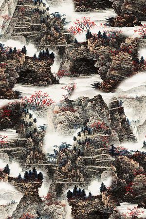 香云纱印花华亿平台图片