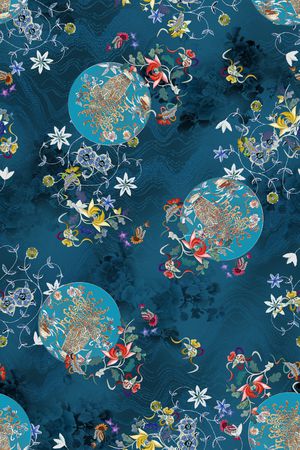 民族风印花华亿平台图片