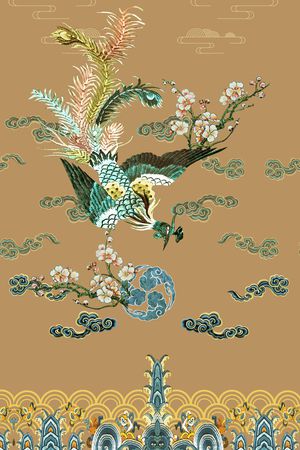 凤凰印花华亿平台图片