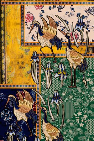 定位花印花华亿平台图片