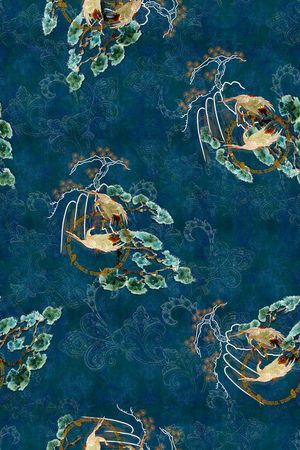 香云纱印花华亿平台图片