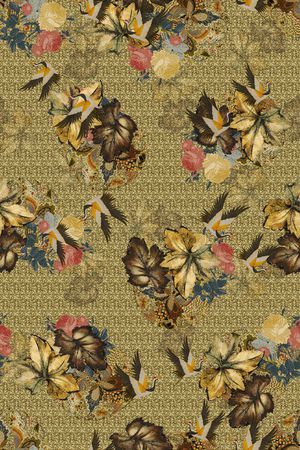 香云纱印花华亿平台图片