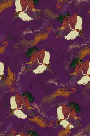 香云纱印花华亿平台图片