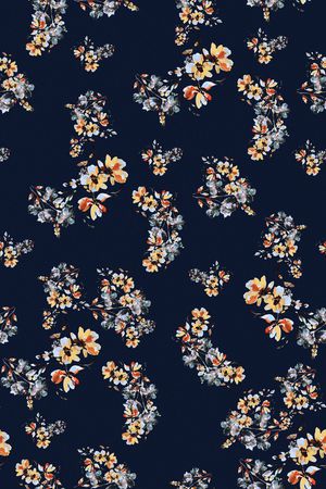 绿植树叶印花华亿平台图片