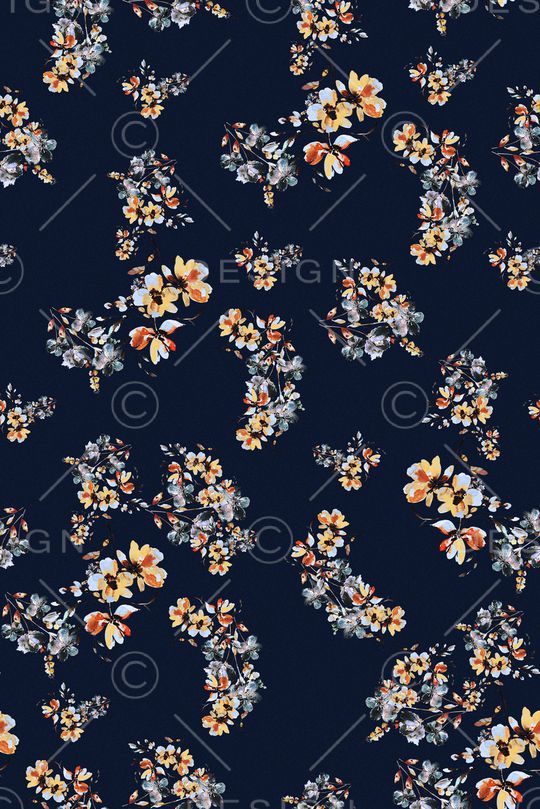 绿植树叶印花华亿平台图片