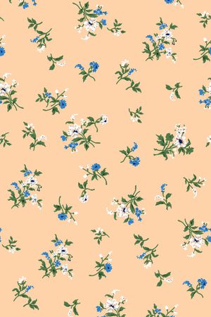 小清新印花华亿平台图片