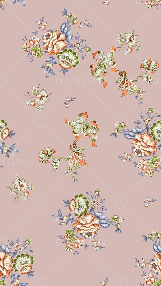 小清新印花华亿平台图片