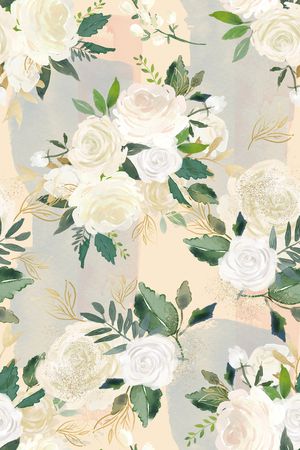 彩底花卉印花华亿平台图片