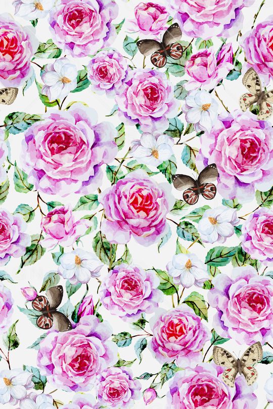 花卉蝴蝶印花华亿平台图片