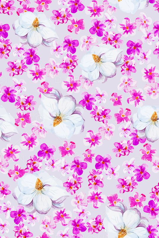 清爽底花卉印花华亿平台图片