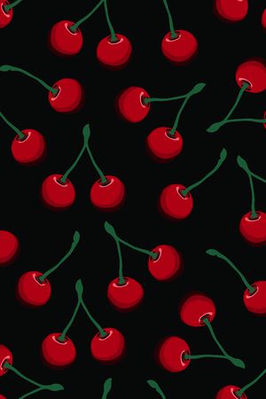 樱桃印花华亿平台图片