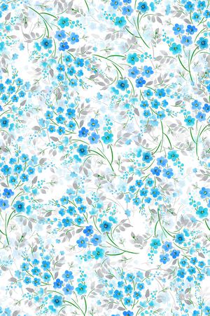 绿植树叶印花华亿平台图片