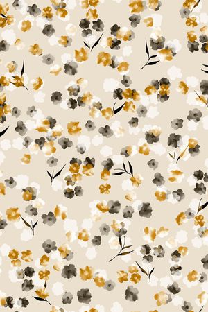 连衣裙印花华亿平台图片