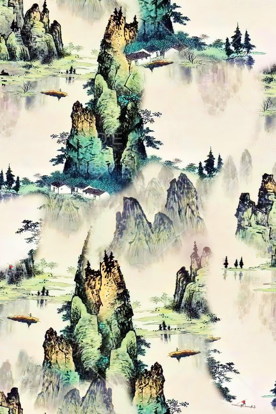 香云纱印花华亿平台图片