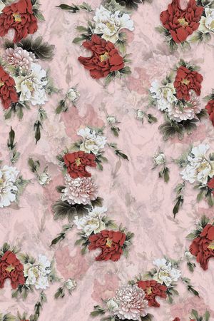 旗袍印花华亿平台图片