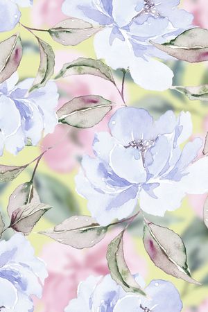 绿植树叶印花华亿平台图片