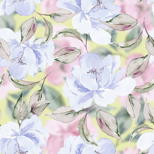 绿植树叶印花华亿平台图片