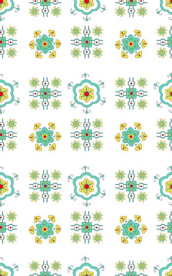 传统纹样印花华亿平台图片