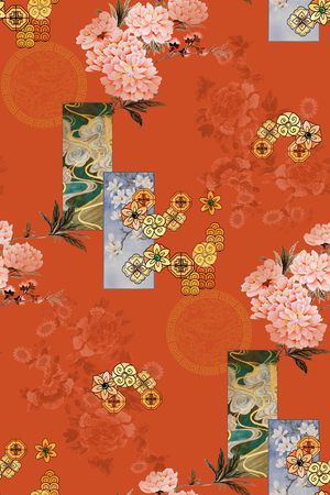 香云纱印花华亿平台图片