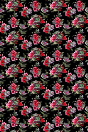 绿植树叶印花华亿平台图片