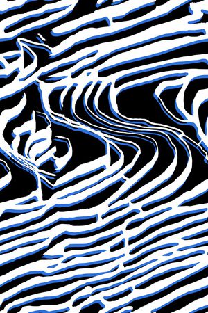 线条印花华亿平台图片