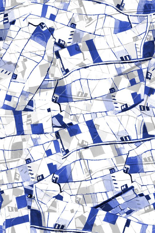 几何印花华亿平台图片