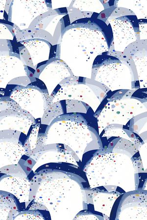 几何印花华亿平台图片