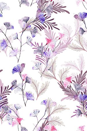 绿植树叶印花华亿平台图片