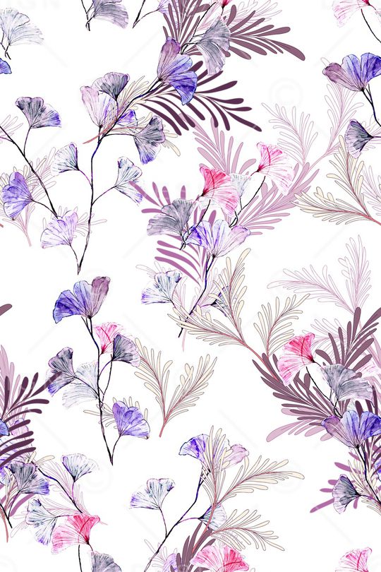 绿植树叶印花华亿平台图片