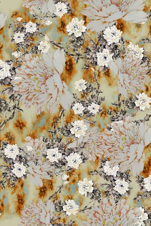 旗袍印花华亿平台图片