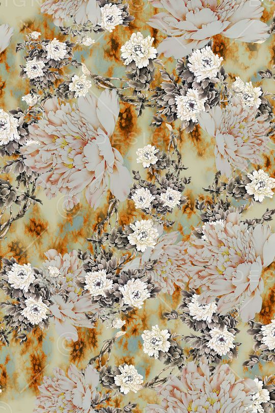 旗袍印花华亿平台图片