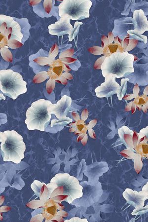 旗袍印花华亿平台图片