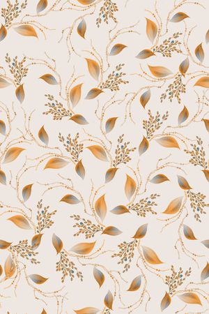 绿植树叶印花华亿平台图片