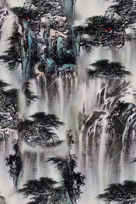 香云纱印花华亿平台图片