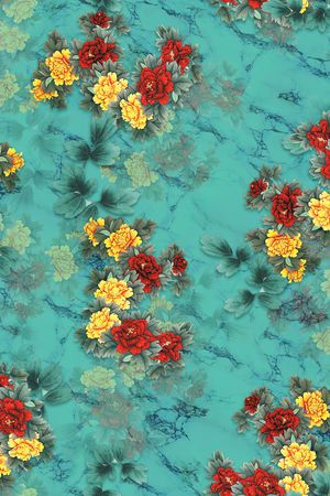 旗袍印花华亿平台图片