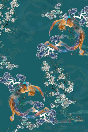 香云纱印花华亿平台图片