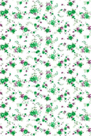 绿植树叶印花华亿平台图片