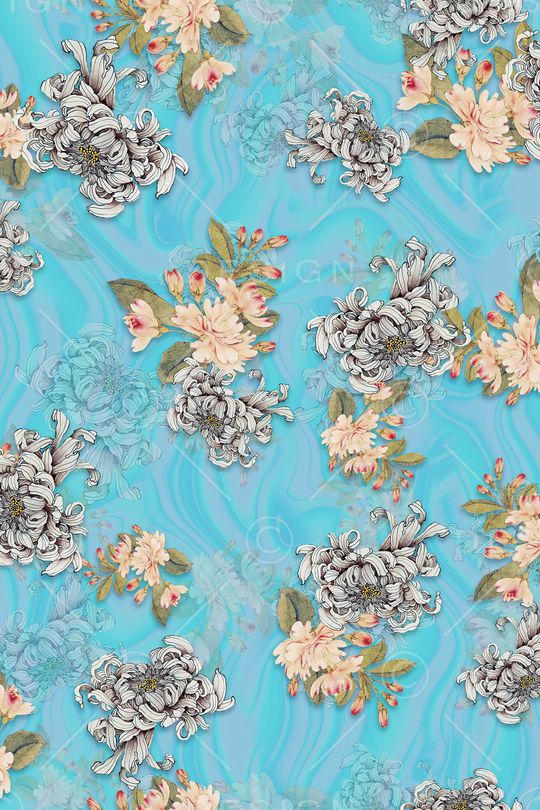 旗袍印花华亿平台图片