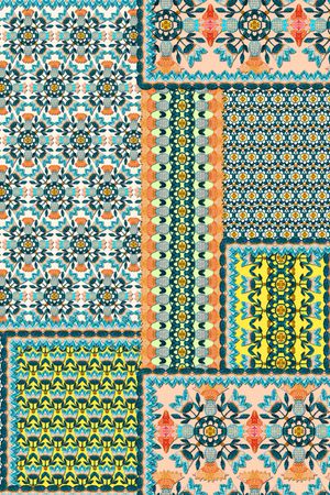 小清新印花华亿平台图片