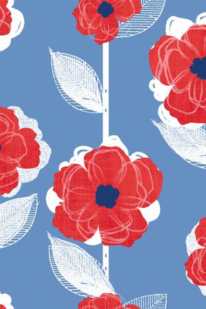 小清新印花华亿平台图片