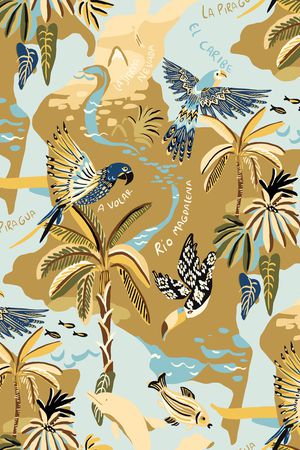 地图印花华亿平台图片