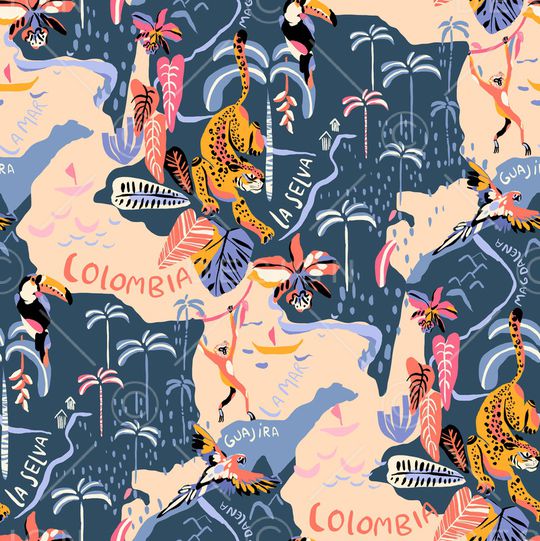 地图印花华亿平台图片