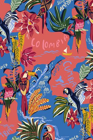 地图印花华亿平台图片