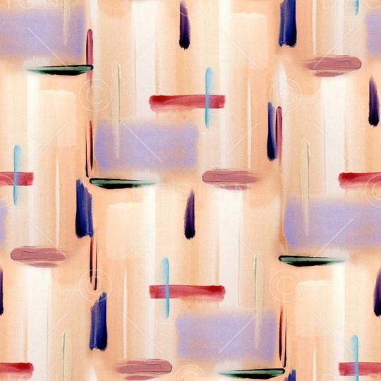 笔触印花华亿平台图片