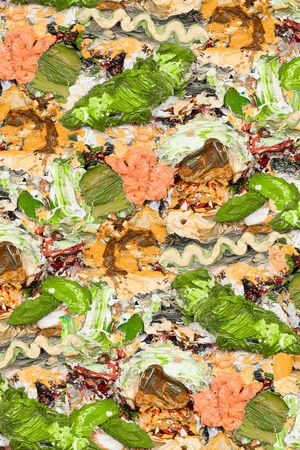 油画华亿平台印花华亿平台图片